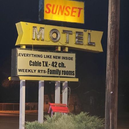 Sunset Motel Santa Rosa, Nm エクステリア 写真