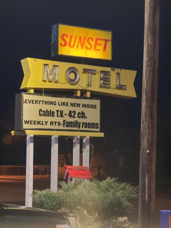 Sunset Motel Santa Rosa, Nm エクステリア 写真